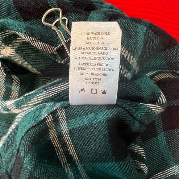 Rails Button Up Plaid Flannel Hunter Pine Black White Sz S - Picture 6 of 8